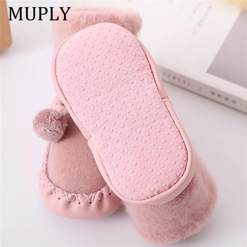 Winter Baby Socks Girl Boy Socks Anti-Slip - Bubbie and Bear