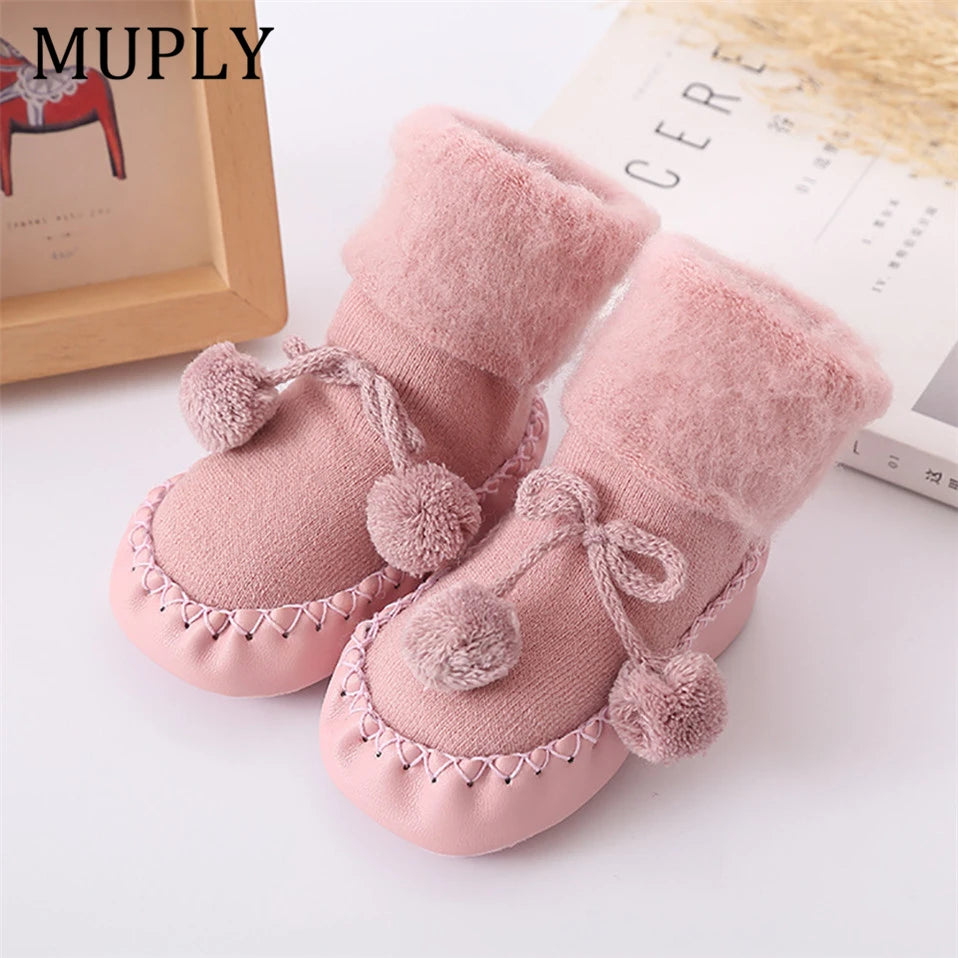 Winter Baby Socks Girl Boy Socks Anti-Slip - Bubbie and Bear