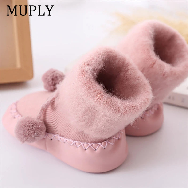 Winter Baby Socks Girl Boy Socks Anti-Slip - Bubbie and Bear