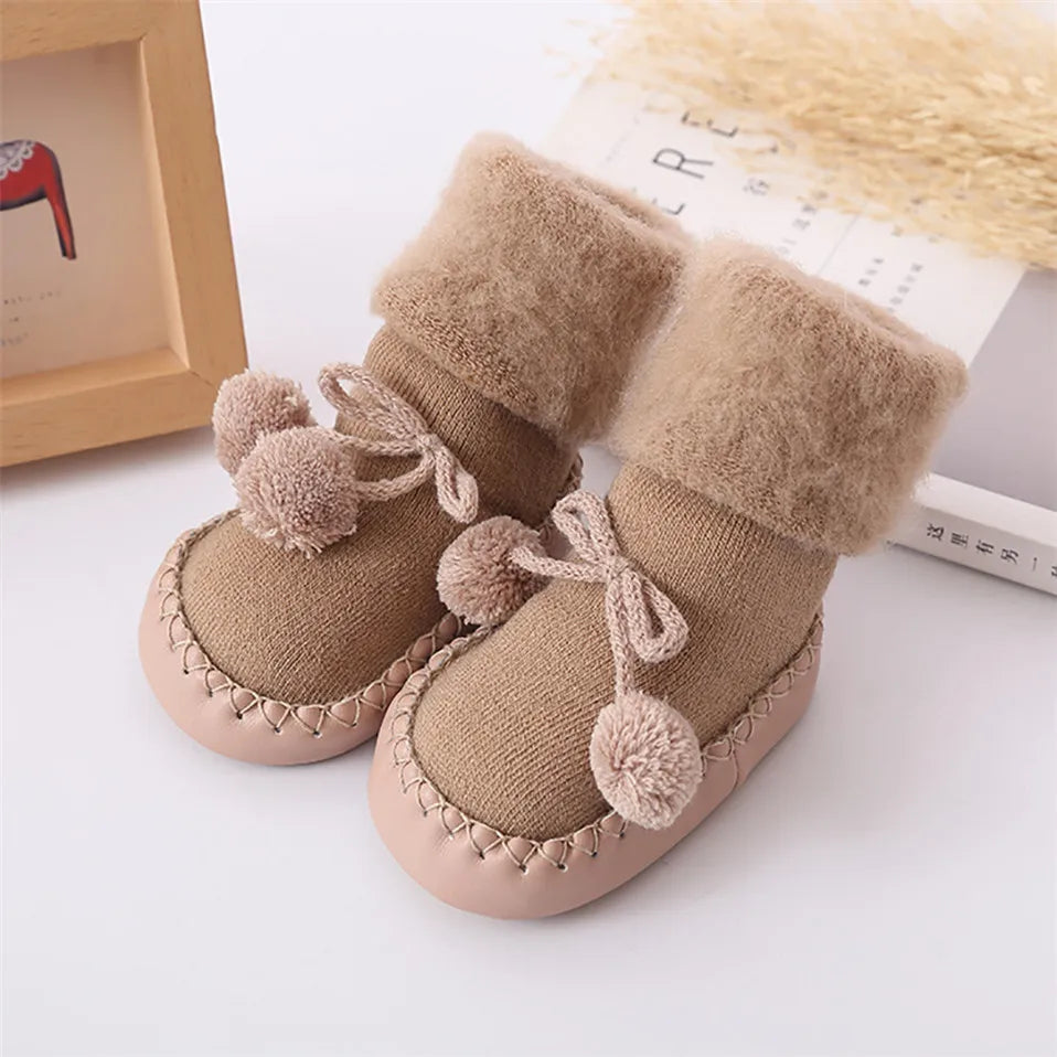 Winter Baby Socks Girl Boy Socks Anti-Slip - Bubbie and Bear