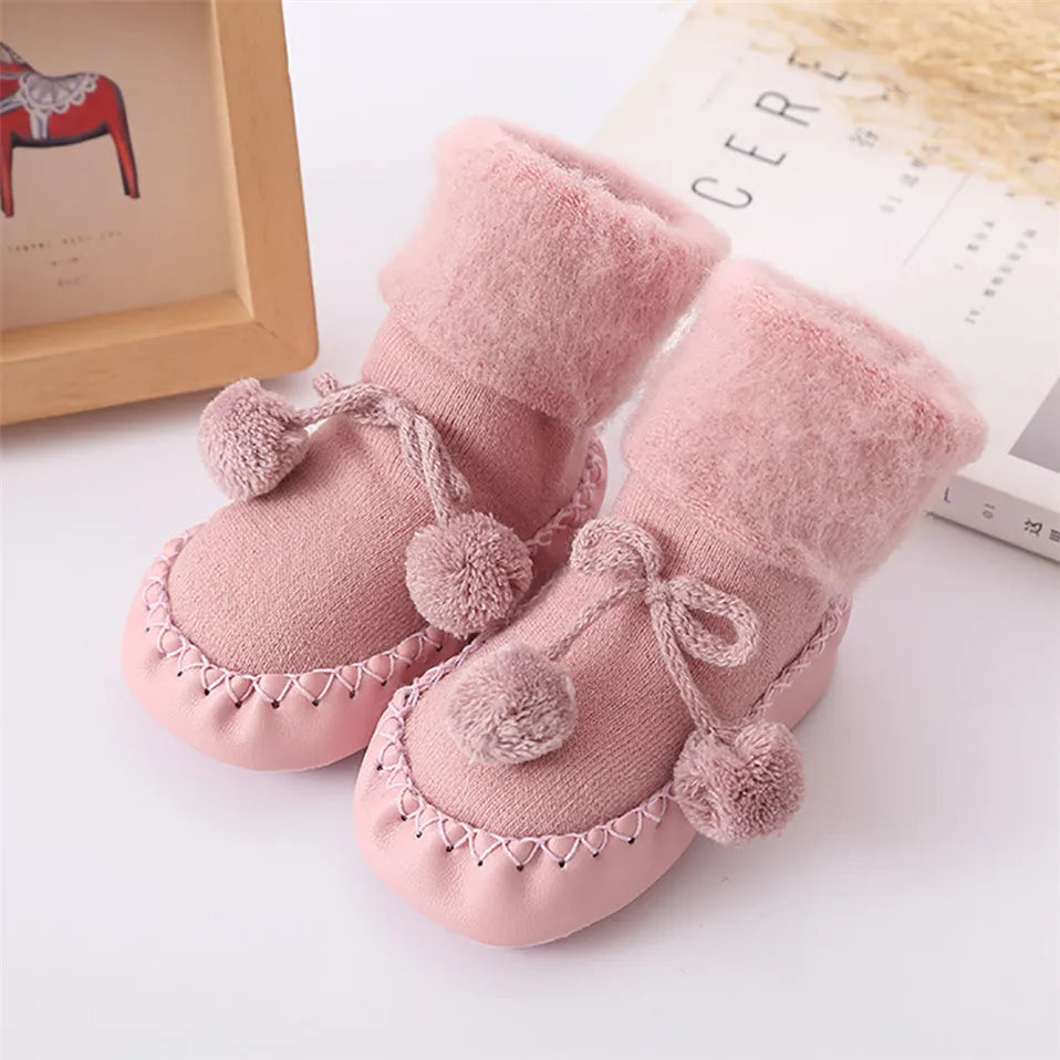 Winter Baby Socks Girl Boy Socks Anti-Slip - Bubbie and Bear
