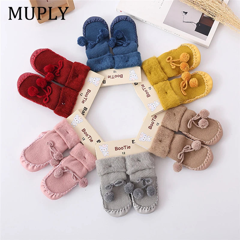 Winter Baby Socks Girl Boy Socks Anti-Slip - Bubbie and Bear
