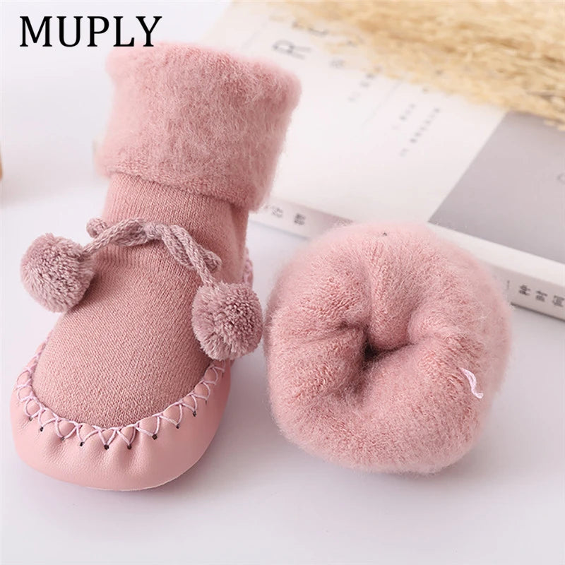 Winter Baby Socks Girl Boy Socks Anti-Slip - Bubbie and Bear