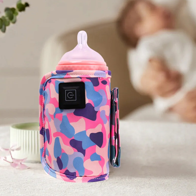 Vibe Geeks 3 Temperature Insulated Milk Baby Bottle Warmer- Usb Plugged-in - Bubbie and Bear