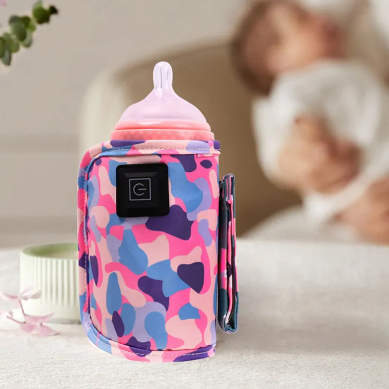 Vibe Geeks 3 Temperature Insulated Milk Baby Bottle Warmer- Usb Plugged-in - Bubbie and Bear