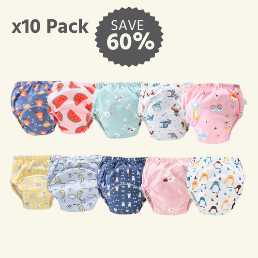 10 Pack - Toddler Training Pants